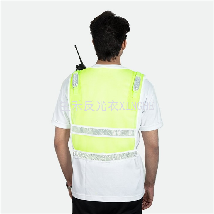 Custom LED Safety Vest Surveyor's Vest